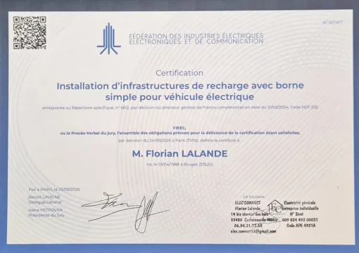 Certification